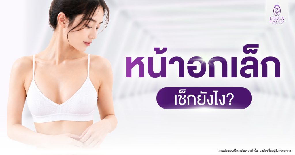 เช็กอย่างไรว่าเป็นคนหน้าอกเล็ก นมเล็ก